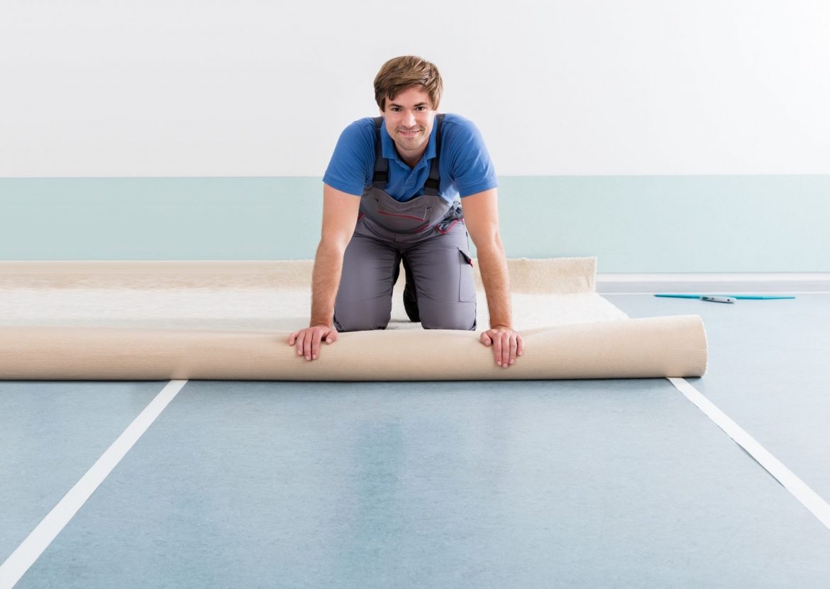 Schritt für Schritt richtig Teppich verlegen