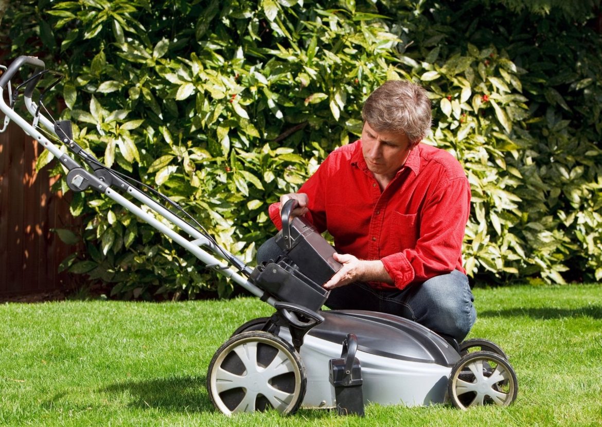 Akkubetriebene Gartengeräte